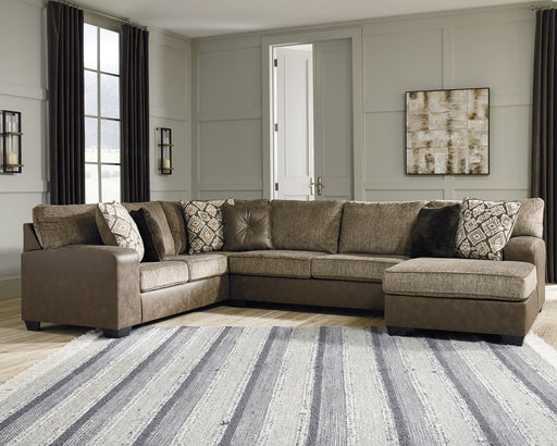 Abalone 3-Piece Sectional with Chaise - Furniture World