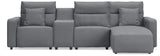 Modmax II Reclining Sectional with Chaise and Console