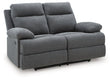 Side-Swipe Reclining Loveseat - Furniture World