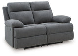 Side-Swipe Reclining Loveseat - Furniture World