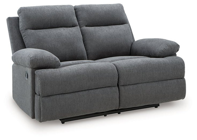Side-Swipe Reclining Loveseat - Furniture World