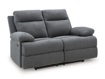 Side-Swipe Reclining Loveseat - Furniture World
