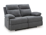 Side-Swipe Reclining Loveseat - Furniture World