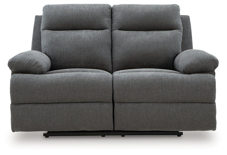 Side-Swipe Reclining Loveseat - Furniture World