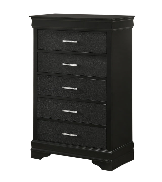 Crown Mark Amalia Chest in Black image
