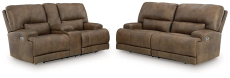 Beckley Place Reclining Living Room Set - Furniture World