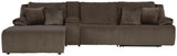 Top Tier Reclining Sectional with Chaise