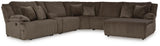 Top Tier Reclining Sectional with Chaise