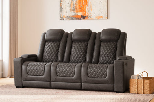 HyllMont Power Reclining Sofa - Furniture World