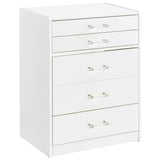 Danbury Makeup Vanity Table with LED Mirror and Stool
