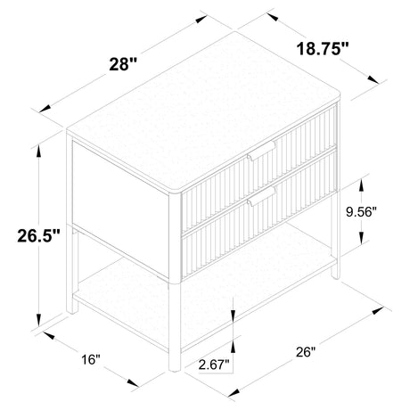 Zimmerlee Side Table - Furniture World