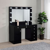 Acena Makeup Vanity Table with LED Mirror
