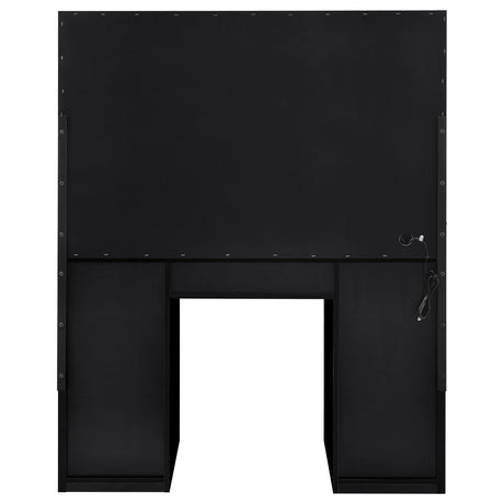 Acena Makeup Vanity Table with LED Mirror - Furniture World