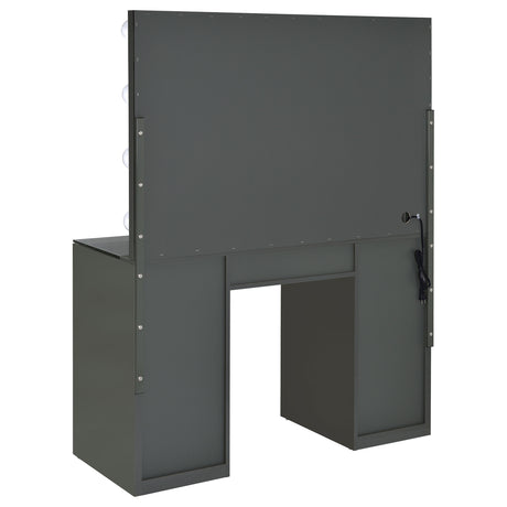 Acena Makeup Vanity Table with LED Mirror - Furniture World