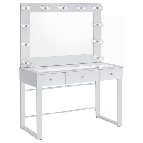 Umbridge Makeup Vanity Table with LED Mirror - Furniture World