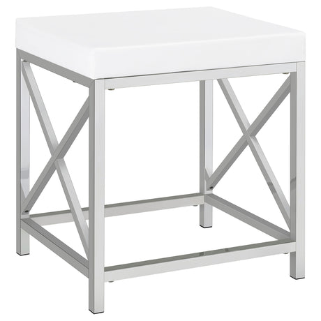 Eliza Makeup Vanity Table with LED Mirror and Stool - Furniture World
