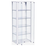 Aero Curio Cabinet with LED Lighting