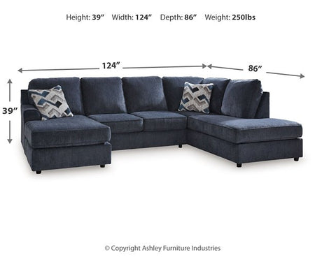 Albar Place Sectional - Furniture World