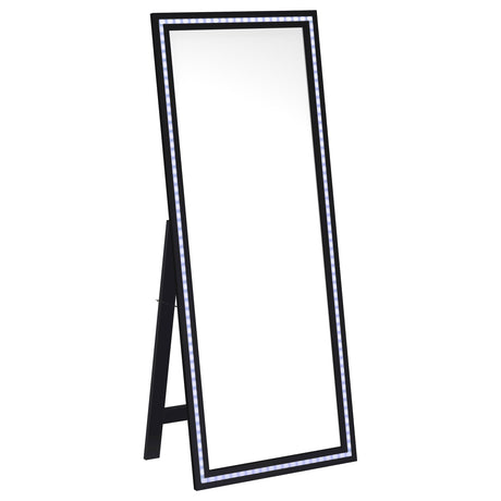 Windrose Standing Mirror with LED Lighting - Furniture World