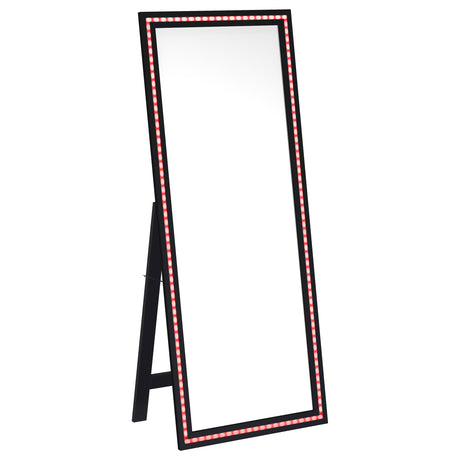 Windrose Standing Mirror with LED Lighting - Furniture World