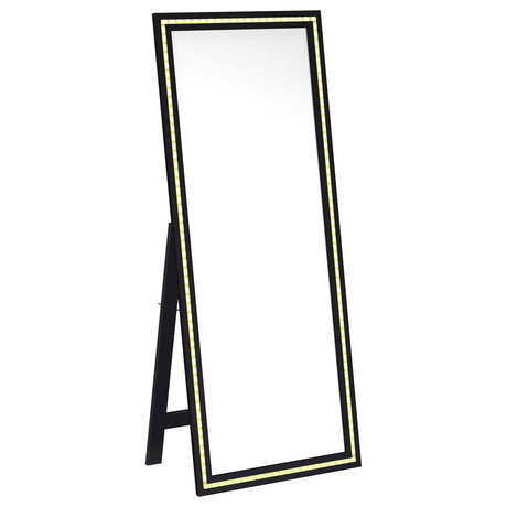 Windrose Standing Mirror with LED Lighting - Furniture World