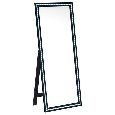 Windrose Standing Mirror with LED Lighting - Furniture World