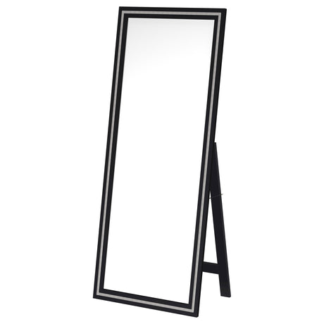 Windrose Standing Mirror with LED Lighting - Furniture World
