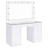 Acena Makeup Vanity Table with LED Mirror