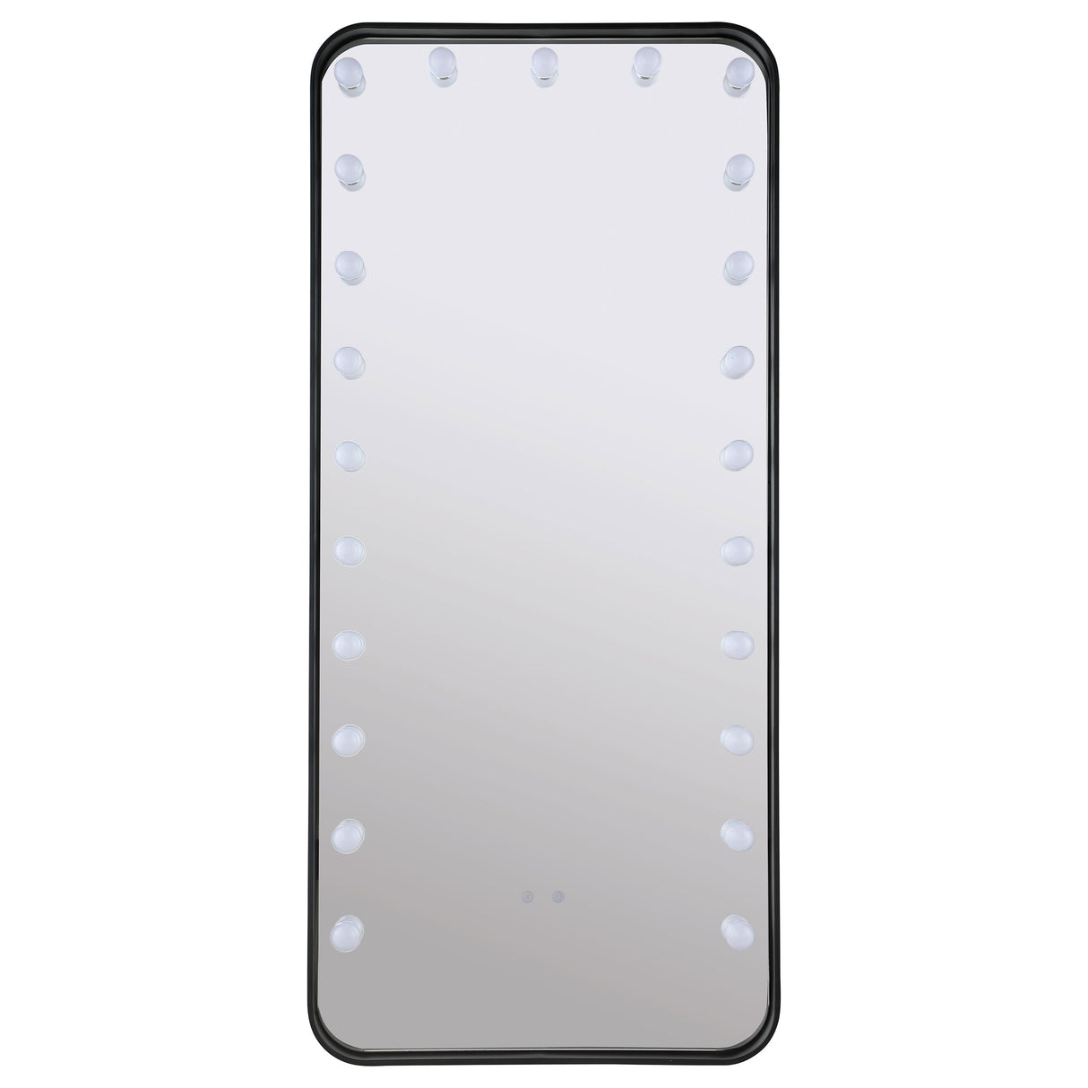 Canton Standing Mirror with LED Lighting and Bluetooth Speaker
