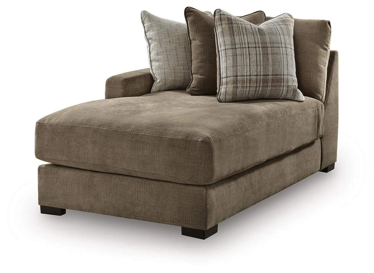 Camellia-Court Double Chaise Sectional