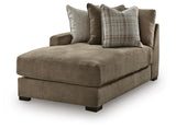 Camellia-Court Double Chaise Sectional