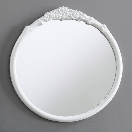 Sylvie French Provincial Round Wall Mirror - Furniture World