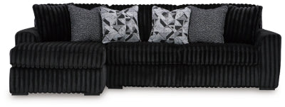 Midnight-Madness Sectional Sofa with Chaise - Furniture World
