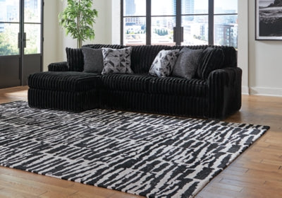 Midnight-Madness Sectional Sofa with Chaise - Furniture World