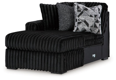 Midnight-Madness Sectional Sofa with Chaise - Furniture World