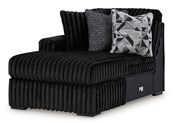 Midnight-Madness Sectional with Chaise - Furniture World