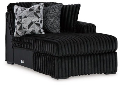 Midnight-Madness Sectional with Chaise - Furniture World