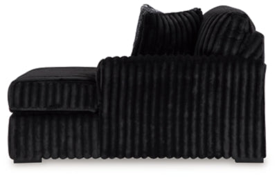 Midnight-Madness Sectional with Chaise - Furniture World