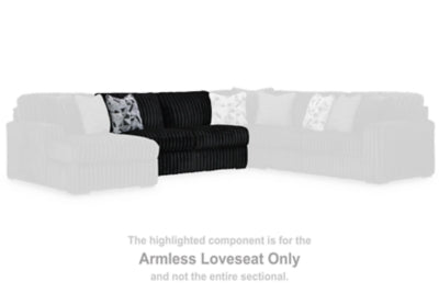 Midnight-Madness Sectional with Chaise - Furniture World