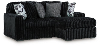 Midnight-Madness Sectional with Chaise - Furniture World