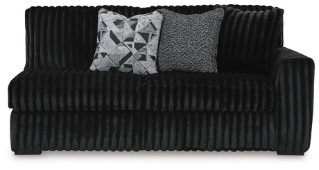 Midnight-Madness Sectional with Chaise - Furniture World
