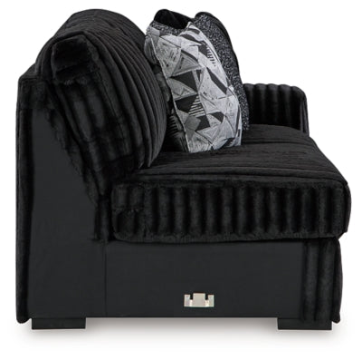 Midnight-Madness Sectional Sofa with Chaise - Furniture World