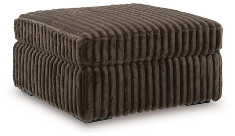 Midnight-Madness Oversized Accent Ottoman - Furniture World