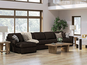 Midnight-Madness Sectional Sofa with Chaise - Furniture World
