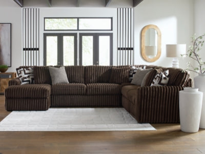Midnight-Madness Sectional with Chaise - Furniture World