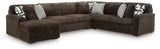 Midnight-Madness Sectional with Chaise