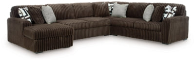 Midnight-Madness Sectional with Chaise - Furniture World