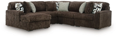Midnight-Madness Sectional with Chaise - Furniture World