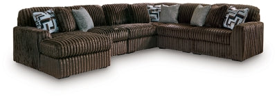 Midnight-Madness Sectional with Chaise - Furniture World