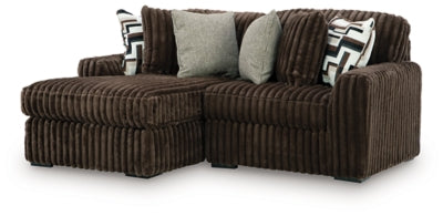 Midnight-Madness Sectional with Chaise - Furniture World